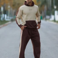 Nextage Beige Brown Tracksuit