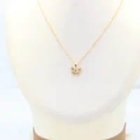 Multi Colour Butterfly Stone Necklace